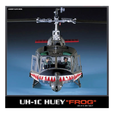 12112 1/35 UH1C HUEY FROG Plastic Model Kit