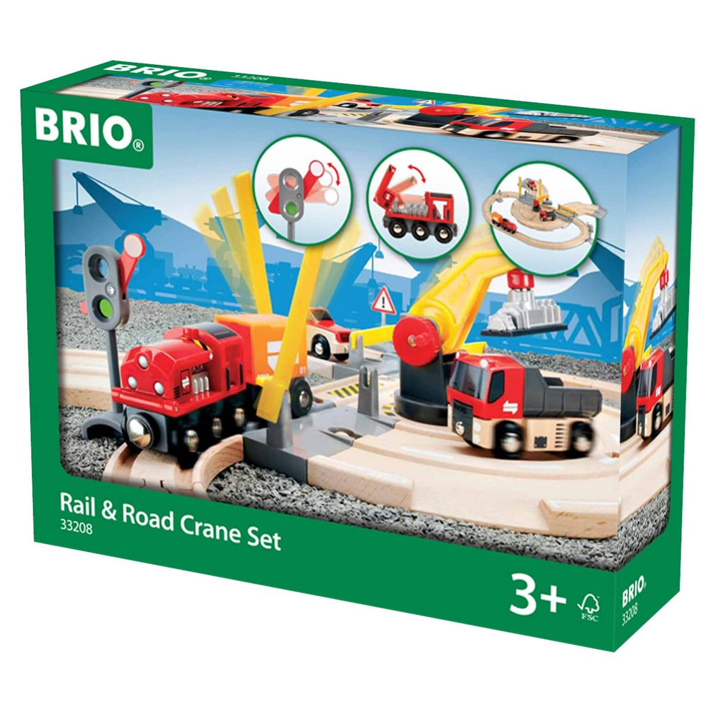Rail and Road Crane Set 26 pieces