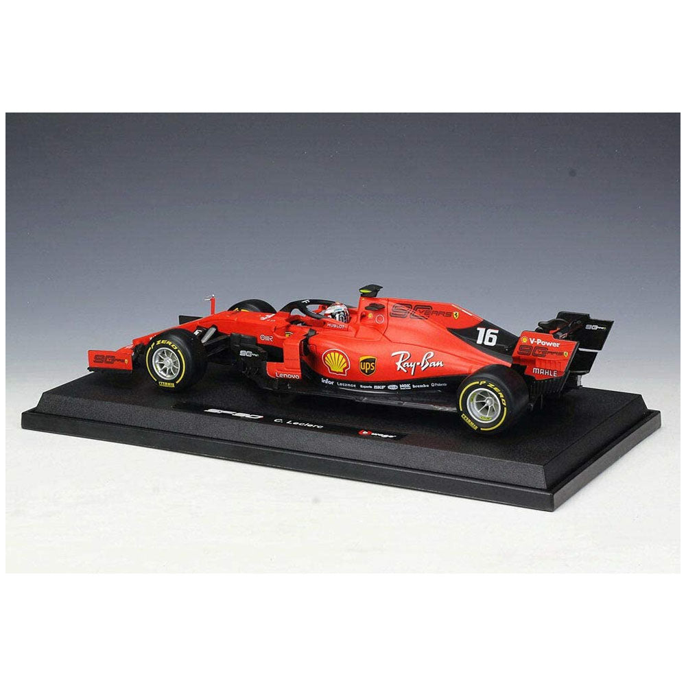 Bburago - 1:18 Ferrari Racing Formula 1 SF 90 2019 LeClerc