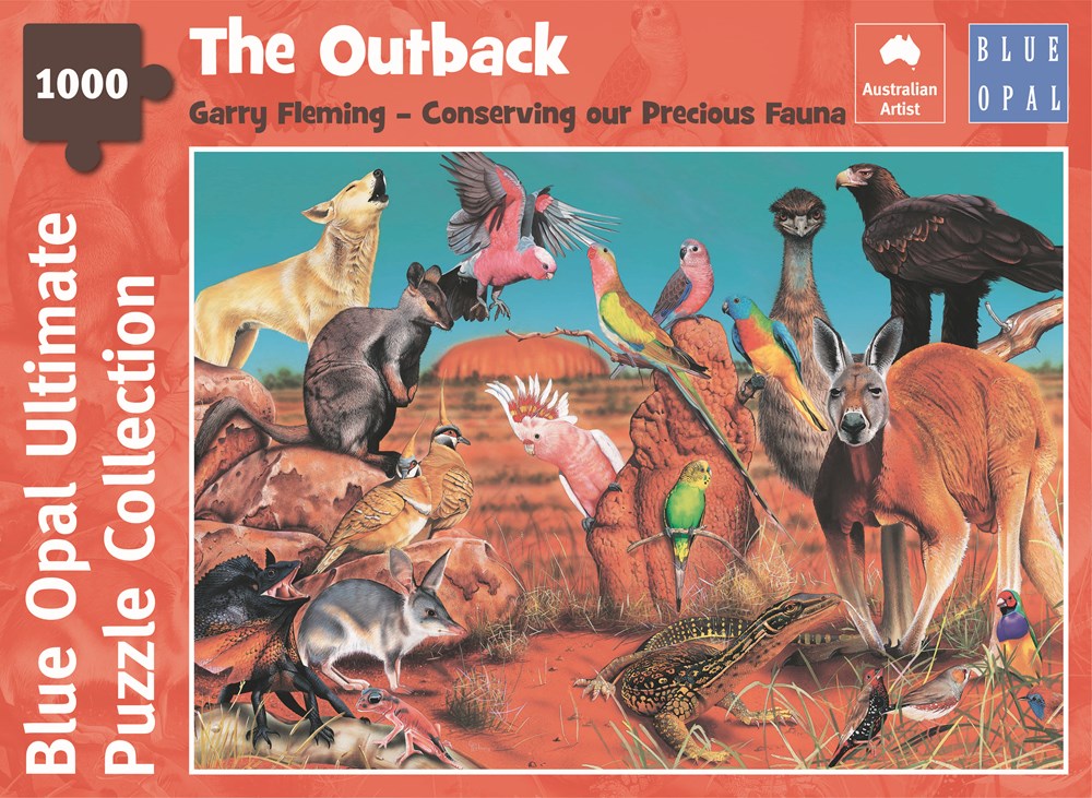 1000pc Fleming  The Outback