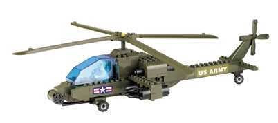 Attack Helicopter 140pc Constrction Toy