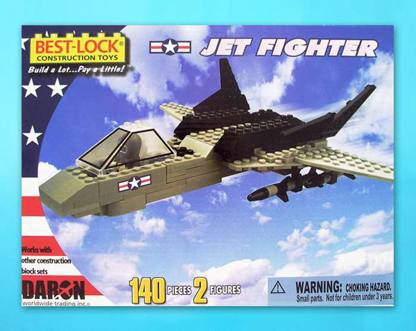 Jet Fighter 140pc Construction Toy