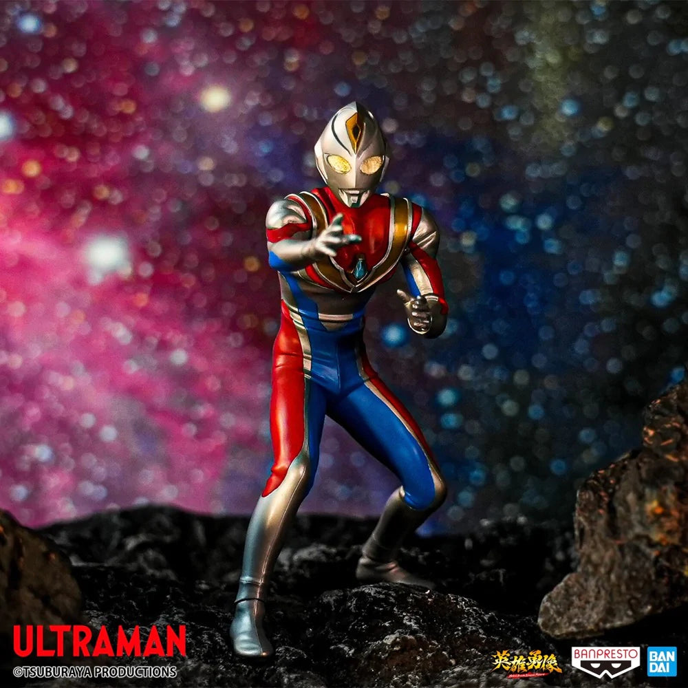 Banpresto Ultraman Dyna Hero's Brave Statue – Figura PVC Collezione, Version B