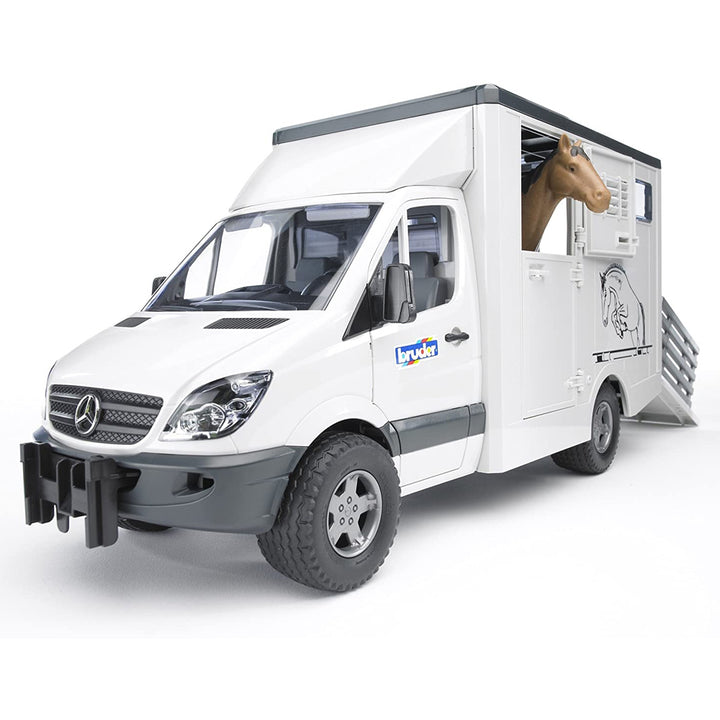 Bruder - 1/16 MB Sprinter Animal Transporter w/ Horse