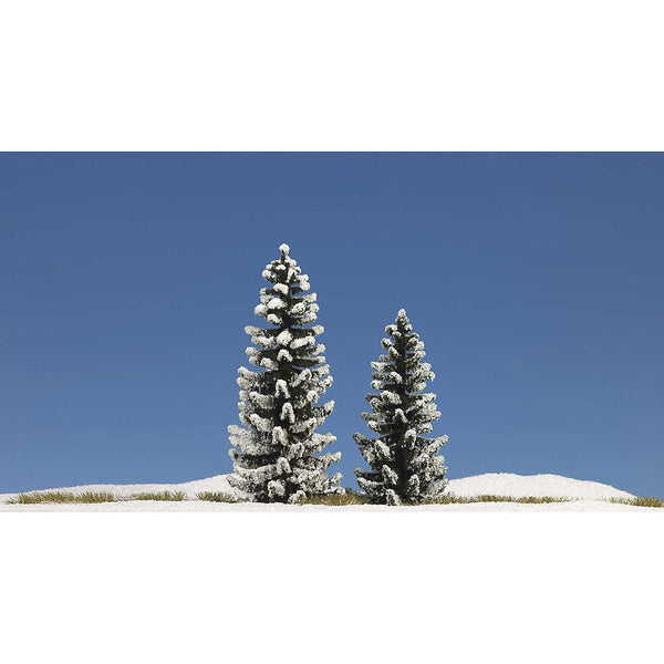06152 HO 2 Snow Spruces 9cm/120cm