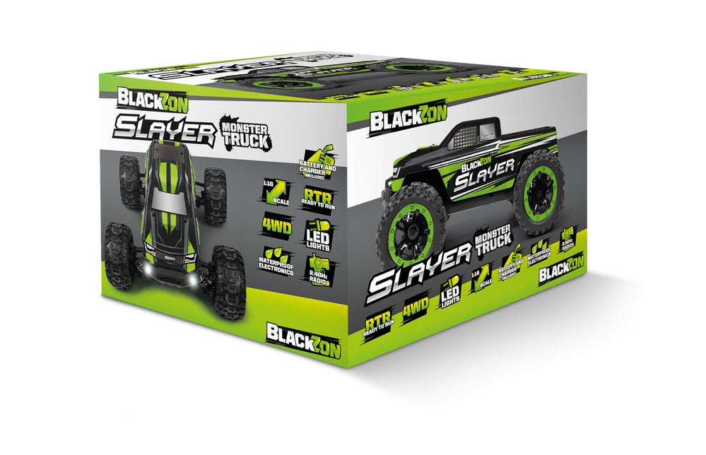 540000 Slyder MT 1/16 4WD Brushed Electric Monster Truck with LEDs