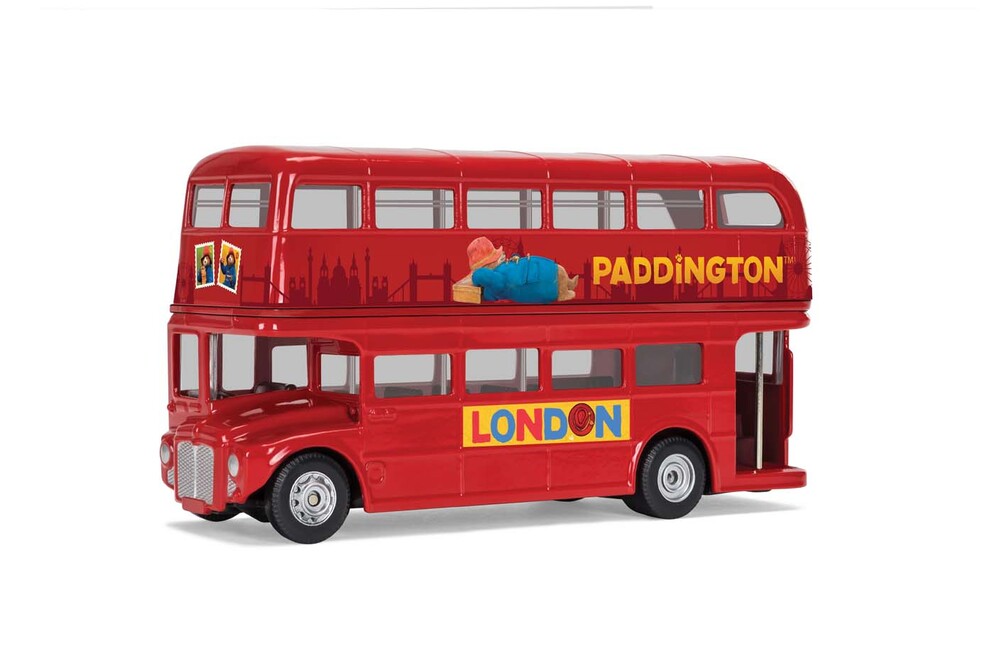 1/64 Paddington  Classic Routemaster London Bus and Paddington Figurine