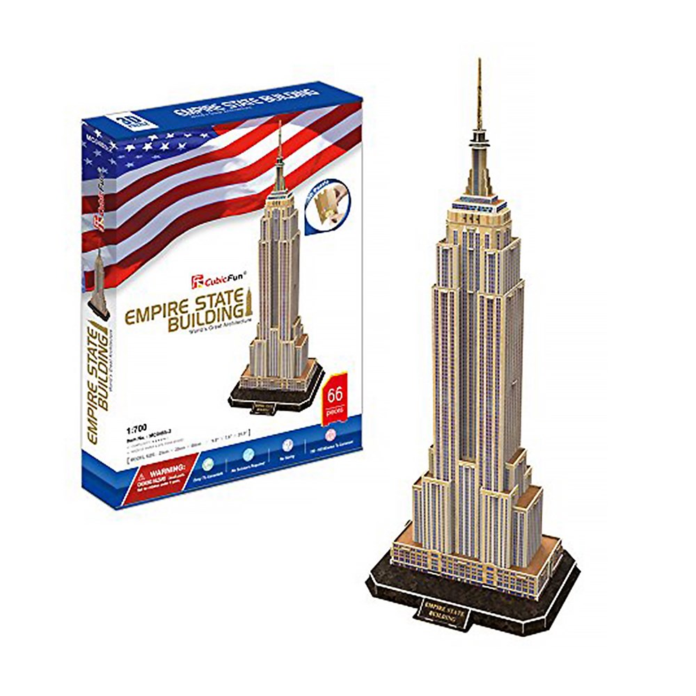 66pc 3D Puzzle Empire State Building
