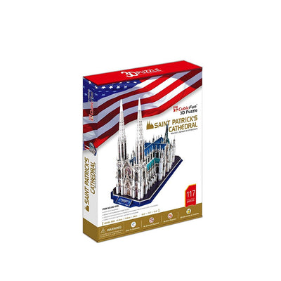 117pc 3D Puzzle St. Patricks Cathedral