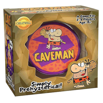 Cave Man Card Game In Tin