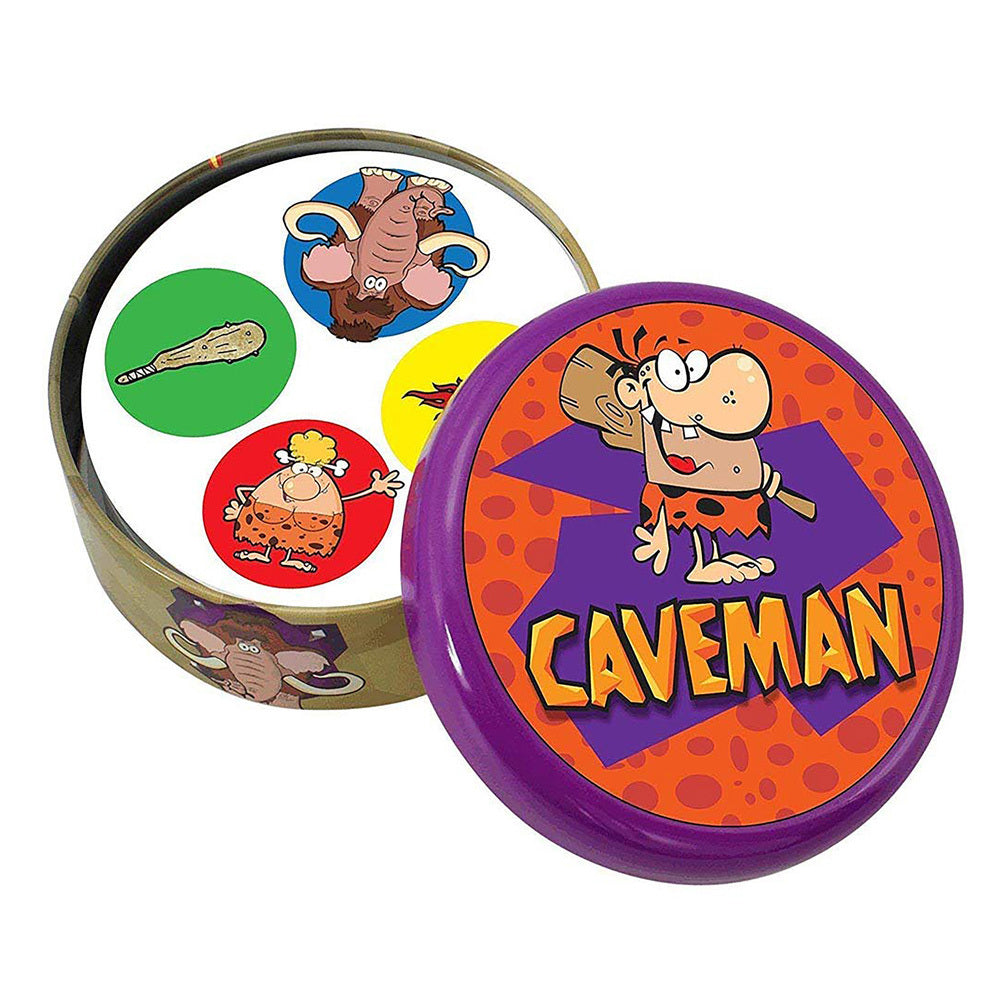 Cave Man Card Game In Tin