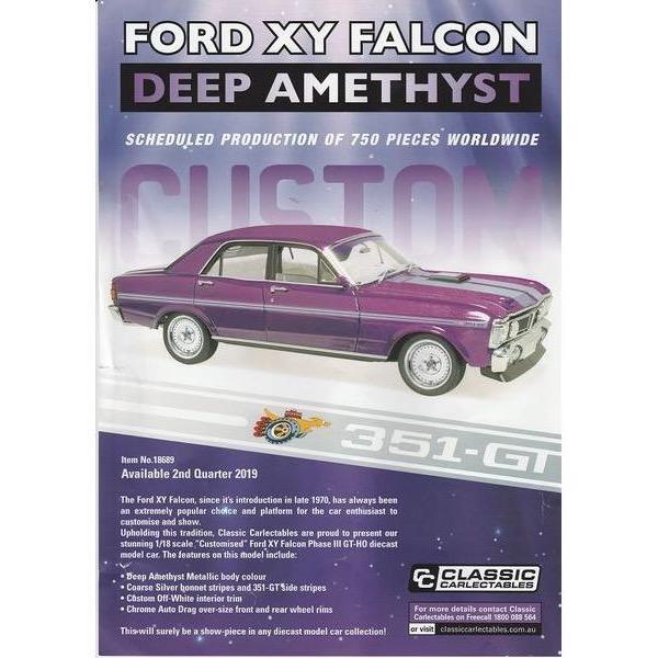 Classic Carlectables - 1/18 Ford XY Falcon Custom
