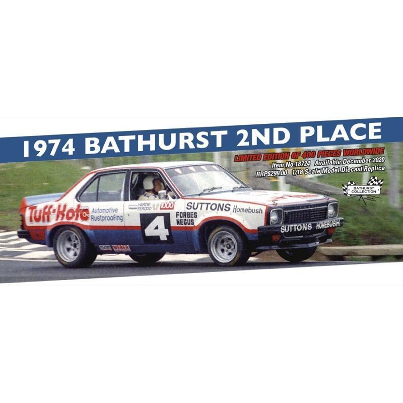 118 Holden L34 Torana 1974 Bathurst 2nd Place