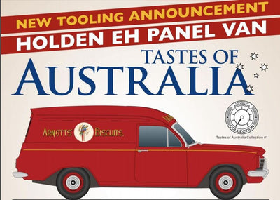 18732 1/18 Holden EH Panel Van  Tastes of Australia Collection 1 Arnotts
