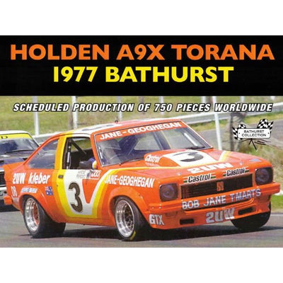 1/18 Holden A9X Torana   1977 Bathurst Bob Jane / Ian Geoghegan