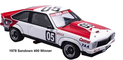 1/18 Holden A9X Torana 1978 Sandown 400 Winner