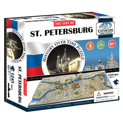 4D Cityscape - 4D Cityscape St Petersburg (1245pc)