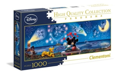 1000pc Disney Mickey and Minnie Panorama
