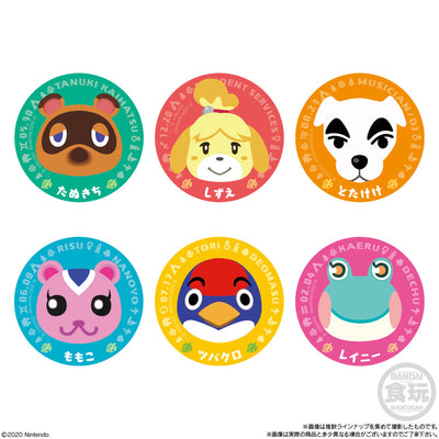 ANIMAL CROSSING CHARACTER MAGNETS W/O GUM