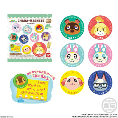 ANIMAL CROSSING CHARACTER MAGNETS W/O GUM