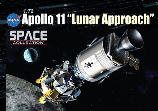 11009 1/48 Apollo 11   Lunar Approach   CSM + LM Plastic Model Kit