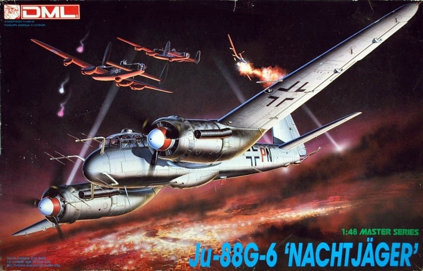 5509 1/48 Ju88G6 Nachtjager Plastic Model Kit