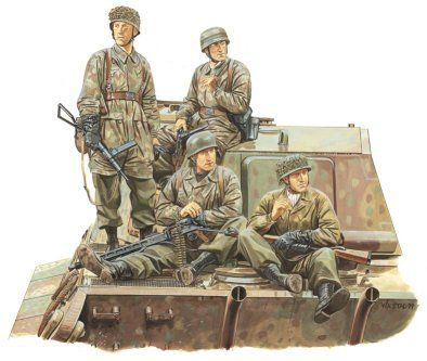 6113 1/35 3rd Fallschrimjage R Division Ardennes 1944