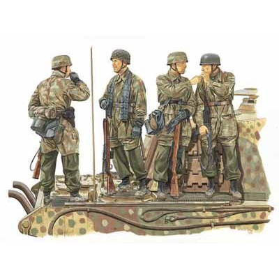 1/35 3rd Fallschirmjager Division (Ardennes 1944), Part 2 Plastic Model Kit
