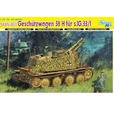 6470 1/35 Sd.Kfz.138/1 Geschutzwagen 38 H fur s.IG.33/1 Plastic Model Kit