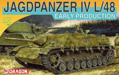 1/72 Jagdpanzer IV L/48 Early Production Plastic Model Kit