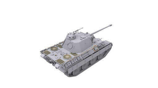 35010 1/35 Panther Ausf.A early / mid Version Plastic Model Kit