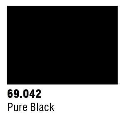 69042 Mecha Colour Pure Black 17ml Acrylic Airbrush Paint