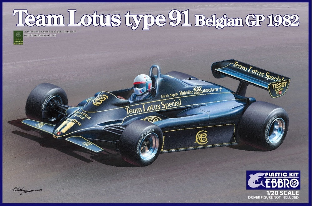 120 Team Lotus Type 91 Belgian GP 1982
