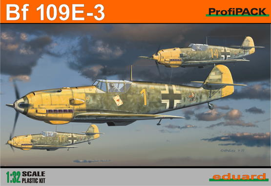Eduard - Eduard 3002 1/32 Bf 109E-3 Plastic Model Kit