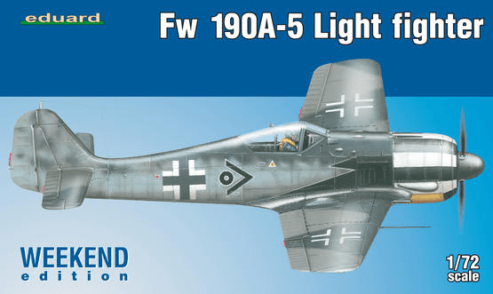 Eduard - Eduard 7439 1/72 Fw 190A-5 Light Fighter (2 cannons) Plastic Model Kit