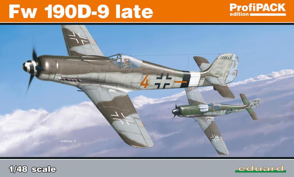 Eduard - Eduard 8189 1/48 Fw 190D-9 LATE Plastic Model Kit