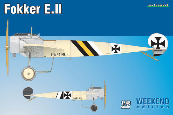 Eduard - Eduard 8451 1/48 Fokker E. II Plastic Model Kit