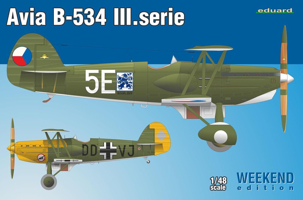 8478 1/48 Avia B534 III.serie Plastic Model Kit