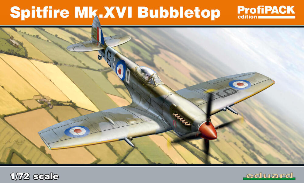 70126 1/72 Spitfire Mk.XVI Bubbletop Plastic Model Kit