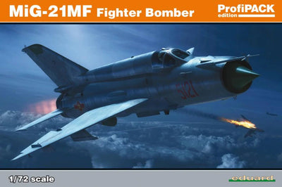 70142 1/72 MiG21MF FighterBomber Profipack Plastic Model Kit