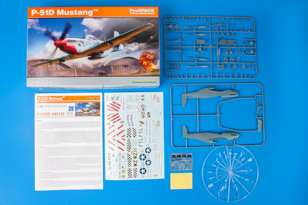 82102 1/48 P51D Mustang Profipack Plastic Model Kit