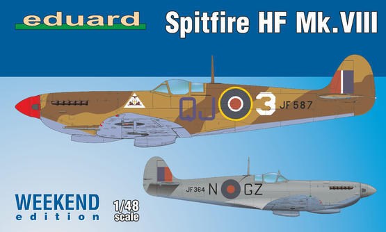 84132 1/48 Spitfire HF Mk.VIII Plastic Model Kit