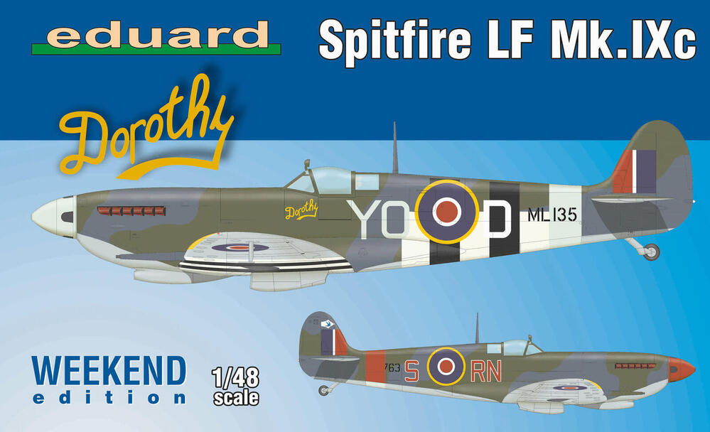 Eduard - Eduard 84151 1/48 Spitfire FL Mk.IXc Plastic Model Kit