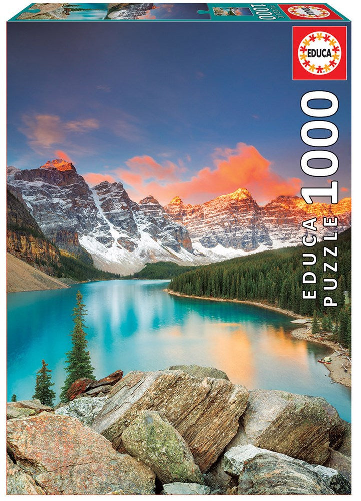 1000pc Moriane Lake Banff NP Canada