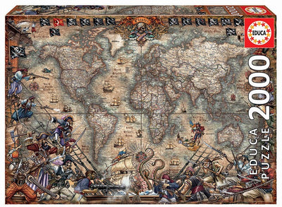 2000pc Pirates Map