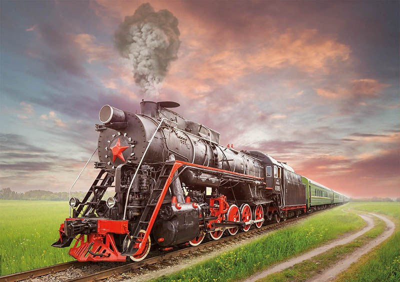 2000pc Soviet Train