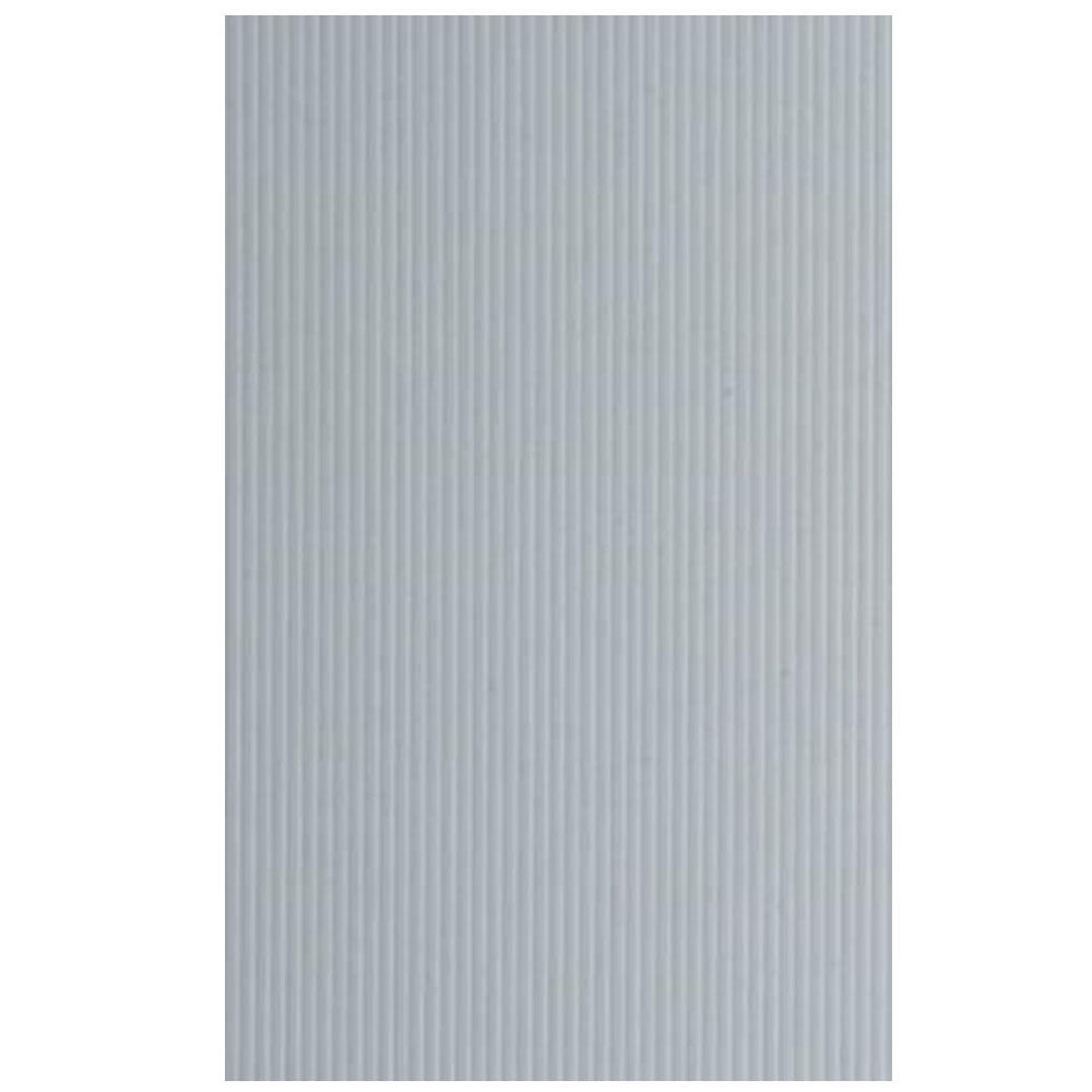 2040 White Polystyrene VGroove Siding Sheet 0.040 x 6 x 12   / 1mm x 15cm x 30cm