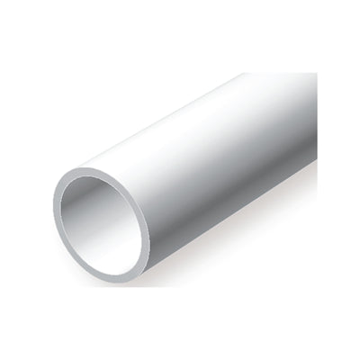 223 White Polystyrene Tube 0.093 x 14   / 2.4mm x 36cm