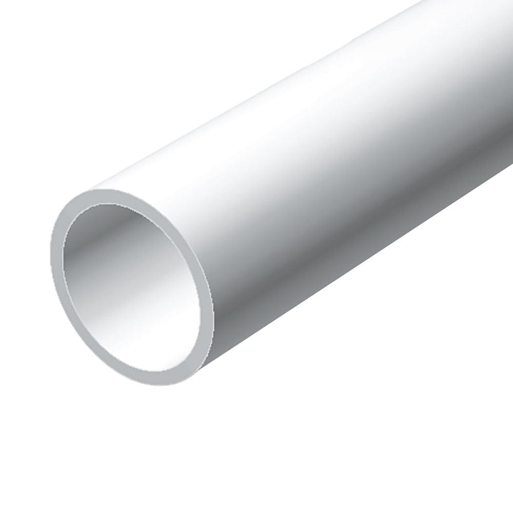 430 White Polystyrene Round Tube 0.312 x 24   / 7.9mm x 61cm