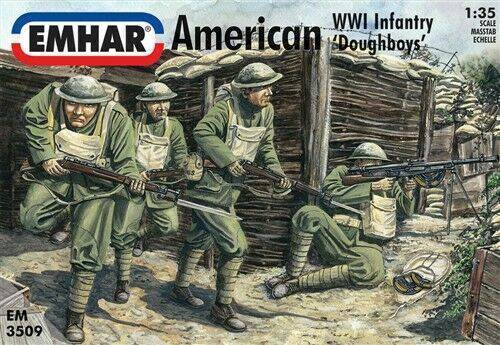 Emhar - 1/35 WW1 American "Doughboys" Infantry